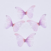 Two Tone Polyester Fabric Wings Crafts Decoration FIND-S322-011B-2