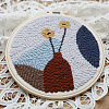 DIY Punch Embroidery Starter Kit BOHO-PW0001-073C-1