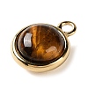 Natural Tiger Eye Pendants X-STAS-L022-398G-G-2