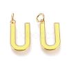 Brass Enamel Pendants KK-R139-02U-1