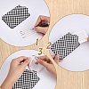 3Pcs PU Leather Luggage Tag AJEW-ME0002-25-3