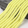 Handmade Polymer Clay Beads X-CLAY-R067-6.0mm-23-1