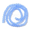 Imitation Jade Glass Beads Strands GLAA-F029-J4mm-04-2