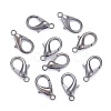 Zinc Alloy Lobster Claw Clasps E107-B-NF-2