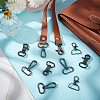 WADORN 30Pcs 3 Styles Zinc Alloy Swivel Lobster Claw Clasps FIND-WR0009-68B-5