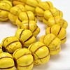 Dyed Synthetic Turquoise Bead Strands G-M148-09-C-1