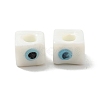 Handmade Evil Eye Lampwork European Beads LAMP-G143-06C-2