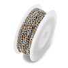 Two Tone 304 Stainless Steel Figaro Chains CHS-G050-04GP-3