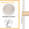 2M Metallic Yarn Ribbon SRIB-WH0011-220B-02-2