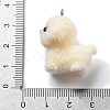 Resin Pendants RESI-Q007-06B-3