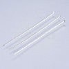 Tarnish Resistant 304 Stainless Steel Flat Head Pins STAS-F145-07P-0.6x40mm-2