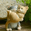 Creative Resin Poses Cat Figurine Display Decorations ANIM-PW0001-154B-1