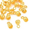 Brass Bead Tips KK-N0002-04G-2