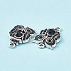 Alloy Rhinestone Connector Charms FIND-C019-10AS-04-3