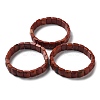 Natural Red Jasper Stretch Bracelets BJEW-F406-B27-1
