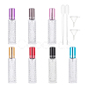 14Pcs 7 Colors Refillable Glass Plastic Spray Bottles MRMJ-BC0002-90-1