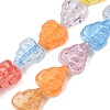 Baking Paint Transparent Glass Beads GL-CBA4370-04-2