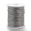 Brass Cable Chains KK-S332-21P-2