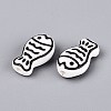 Handmade Porcelain Ceramic Beads PORC-Q005-05A-2