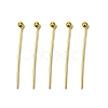 Brass Ball Head Pins X-KK-R020-04G-1