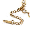 304 Stainless Steel Heart Link Bracelets for Women BJEW-C076-02A-03-3