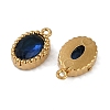 Ion Plating(IP) 304 Stainless Steel Micro Pave Cubic Zirconia Charms STAS-K256-19G-10-2