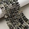 Natural Green Rutilated Quartz Beads Strands G-L649-C02-01-1