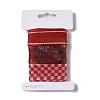 Polyester & Polycotton Ribbons Sets SRIB-P022-01F-17-4