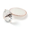 Resin Nail Art Palettes with Diamond Base Nail Mixing Palette Polish Color Mixing Plate Nail Holder ODIS-H001-A01-RG-2
