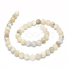Natural Rainbow Moonstone Beads Strands G-O201A-17A-2
