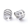 Tarnish Resistant Unisex 304 Stainless Steel Ear Cuff Findings X-STAS-E466-10P-2