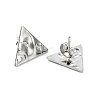 Non-Tarnish 304 Stainless Steel Stud Earring Findings LS-STAS-L024-003P-02-2