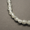 Handmade Silver Foil Glass Beads FOIL-R050-12x8mm-17-2