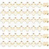 60Pcs Brass Beads KK-BC0015-38-1