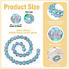 1 Strand Handmade Glod Sand Lampwork Beads Strands LAMP-TA0002-09G-4