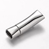 Tarnish Resistant Smooth Surface 304 Stainless Steel Rectangle Magnetic Clasps STAS-I045-08-2