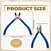 1Pc Chromium Vanadium Alloy Steel Jewelry Pliers PT-LP0001-07-2