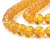 Synthetic Citrine Beads Strands G-S150-14-10mm-2