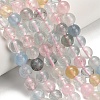 Natural Morganite Beads Strands G-H329-C13-6mm-AA-1