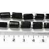 Natural Black Tourmaline Beads Strands G-N327-06-14B-5