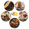 40Pcs 8 Colors Kraft Paper Bags CARB-TA0001-07-7