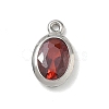Brass Pave Cubic Zirconia Charms KK-CBA74BF-02P-01-1