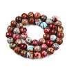 Natural Imperial Jasper Beads Strands G-N342-63H-2