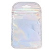 Plastic Glitter Holographic Packaging Yin-yang Resealable Bags OPP-D003-04C-2