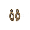 Tibetan Style Alloy Pendants TIBE-S108-108Q-AB-NR-2
