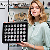 Acrylic Diamnond Gemstone Display Boxes CON-WH0089-170A-5