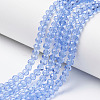 Glass Beads Strands EGLA-A034-T4mm-D14-1