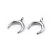 Non-Tarnish 304 Stainless Steel Pendants STAS-L218-16P-2