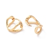 Rack Plating Brass Hoop Earrings EJEW-S241-24G-2
