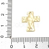 Alloy Textured Religion Cross Links Connector Charms FIND-Z127-01G-01-3
